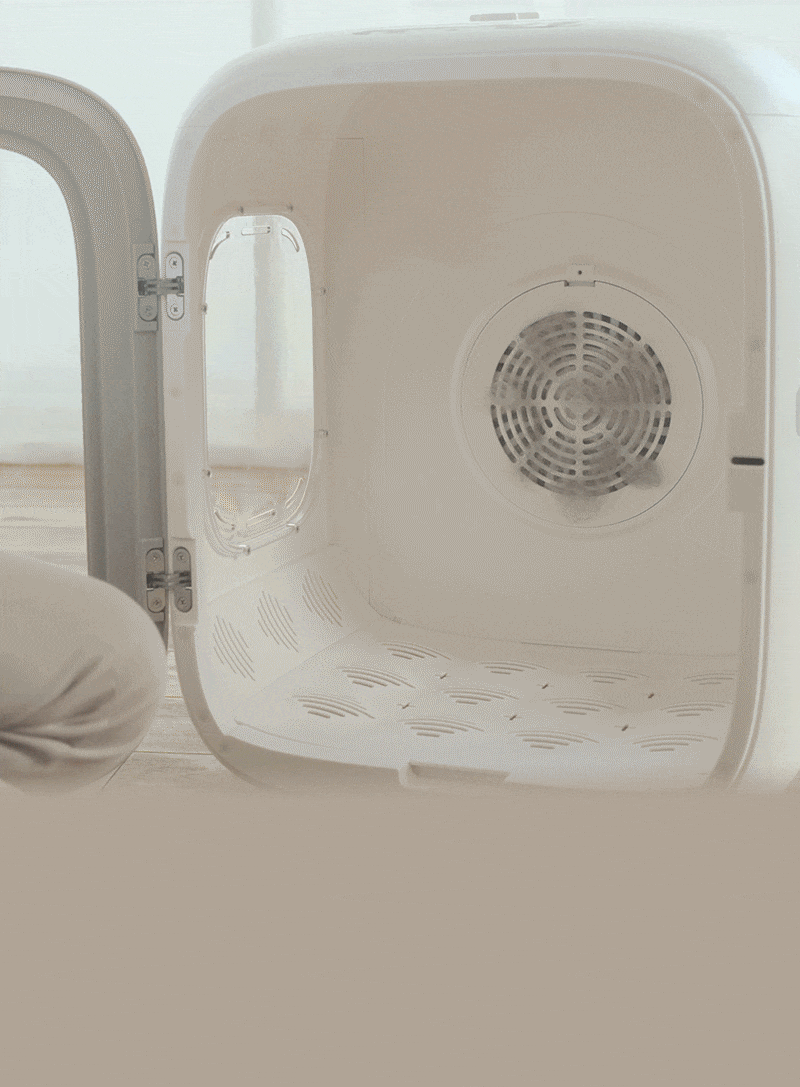 快適空間でやさしく乾燥。PURE PET DRYER HOUSE | PURE（ピュア）公式