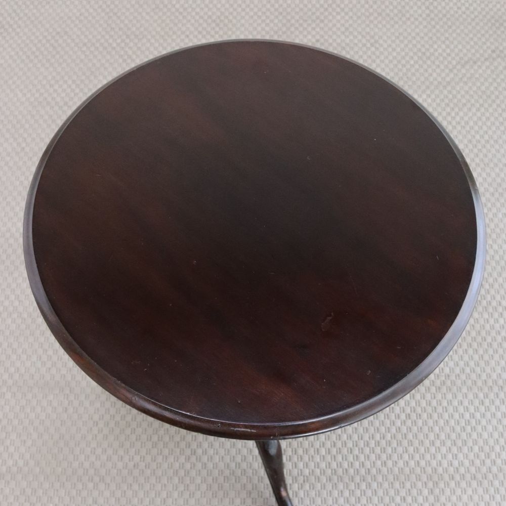 高さのある天板が使いやすい♪ ワインテーブル HV1-010 – アンティーク