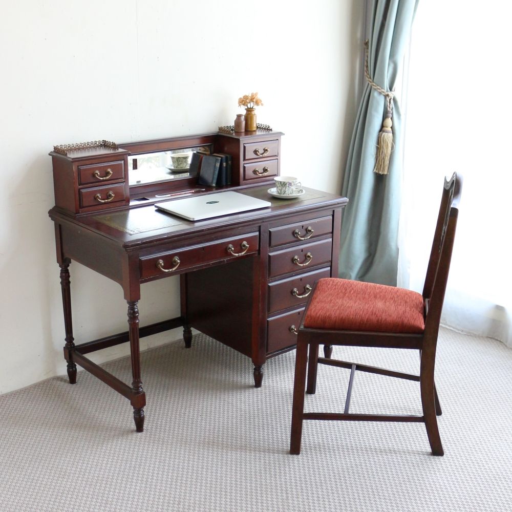 すみさん商品 アンティークテイスト デスク 送料込み すみさん商品