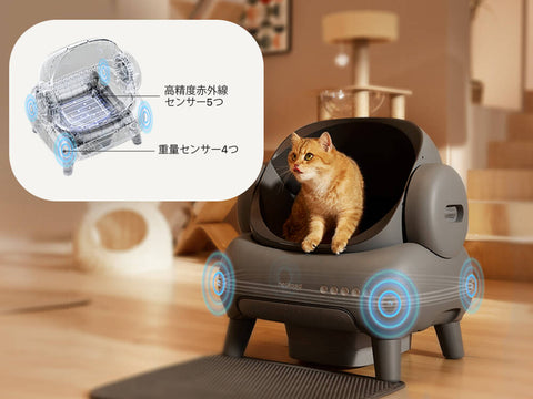 Neakasa全自動猫トイレの仕組みは？安全性と便利性を配慮した9つの