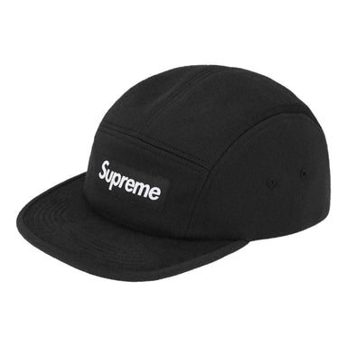 Supreme 2-Tone Corduroy Camp Cap 'Black White' SUP-SS23-2248