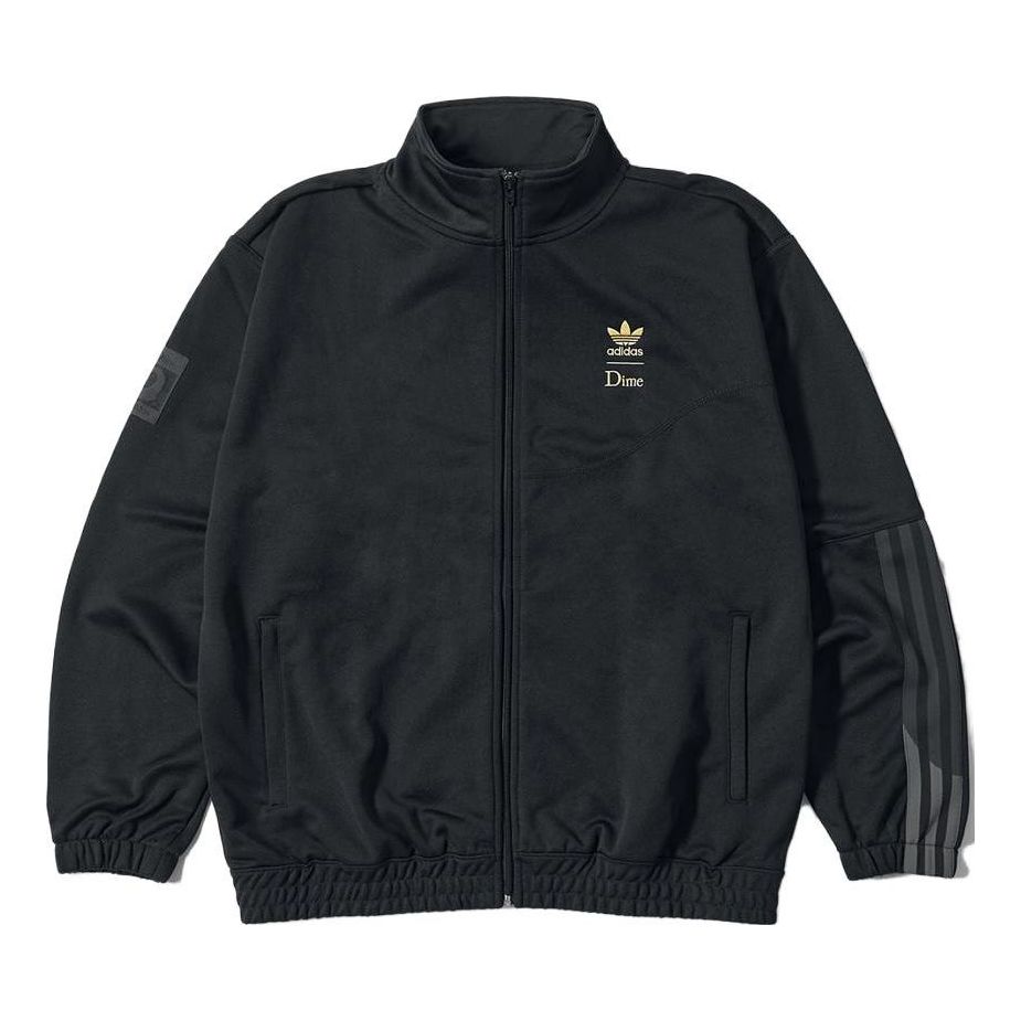 adidas originals x Dime SS23 Superfire Track Jacket 'Black' HZ7249