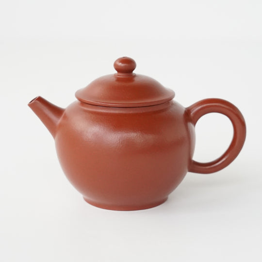 中国紫砂朱泥急須茶壷在銘CR7847