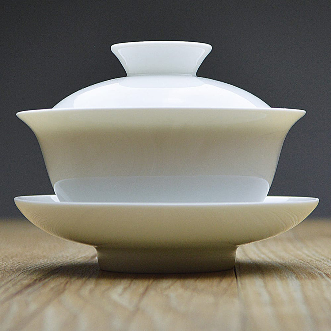 蓋碗（蓮生）青花｜中国茶器通販の天香茶行