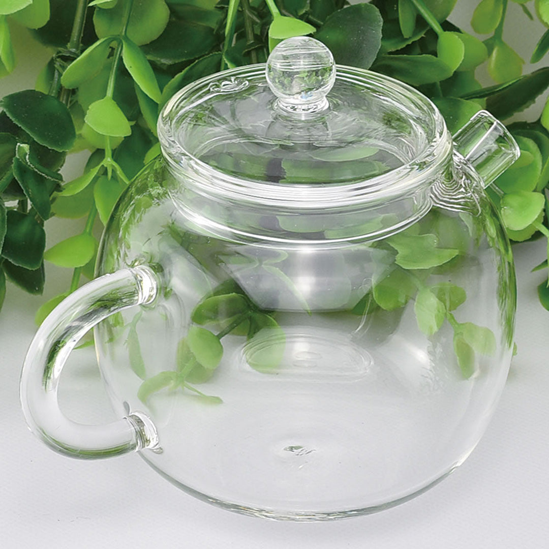 耐熱ガラスティーポット・急須｜玻璃圓壺｜中国茶器の天香茶行