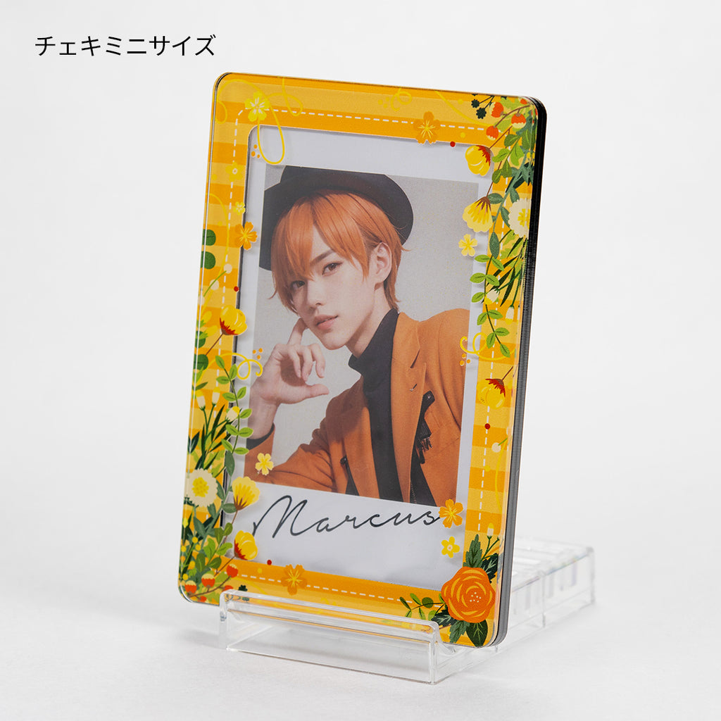 スキニースライド チェキフレーム ローズガーデン – with:D