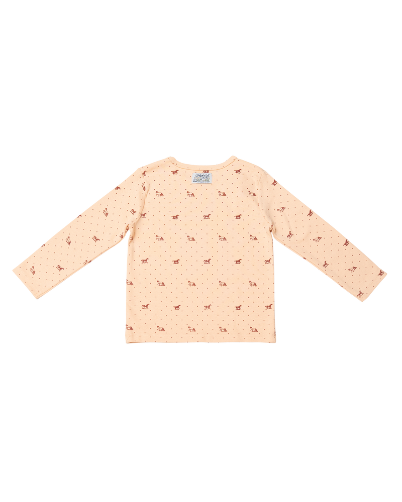 L/S Tee (Brown Horse) | House on the Hill