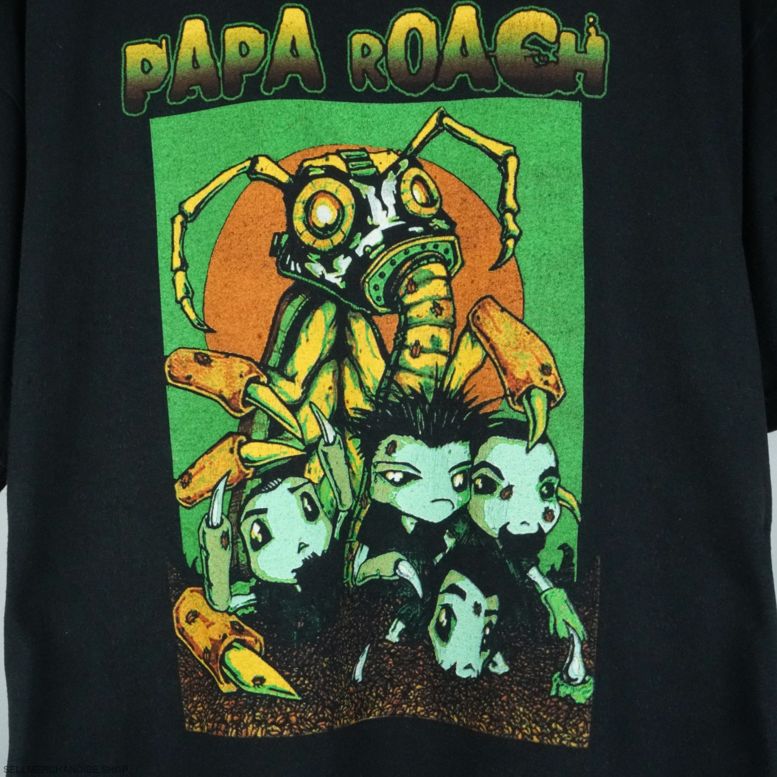 Vintage 1990s Papa Roach tour t-shirt | SellMerchandise