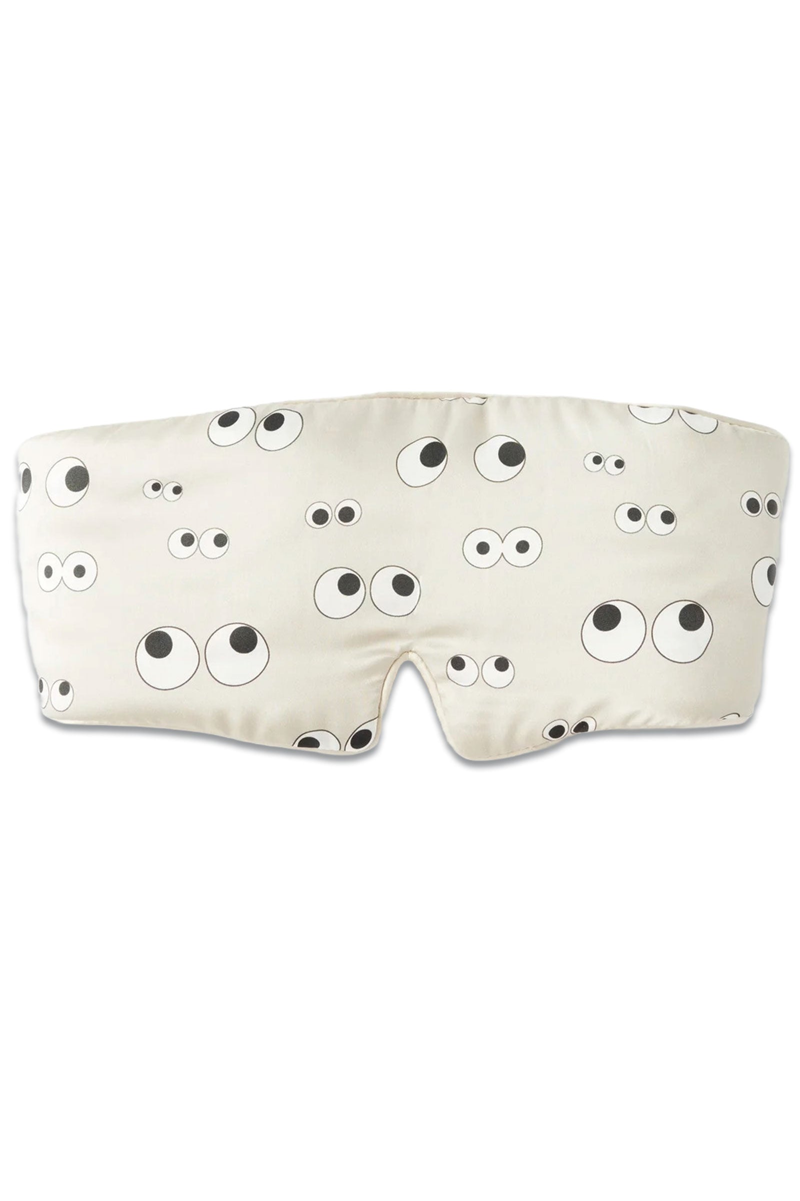 Anya Hindmarch All Over Eyes Printed Silk Eye Mask | Wardrobe Icons