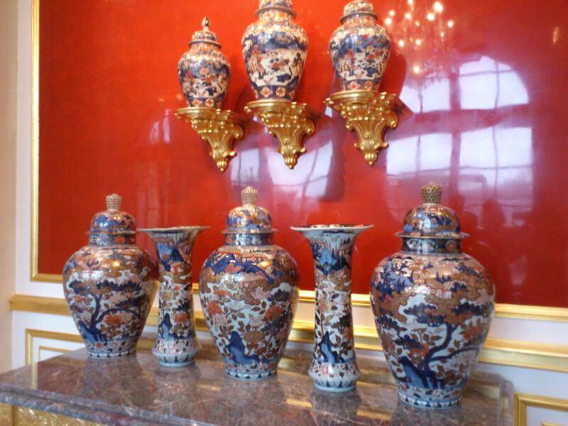 古伊万里 色絵 鶴首 赤絵草花図 徳利 花入 花器 花瓶 花生 古美術 Yahoo!