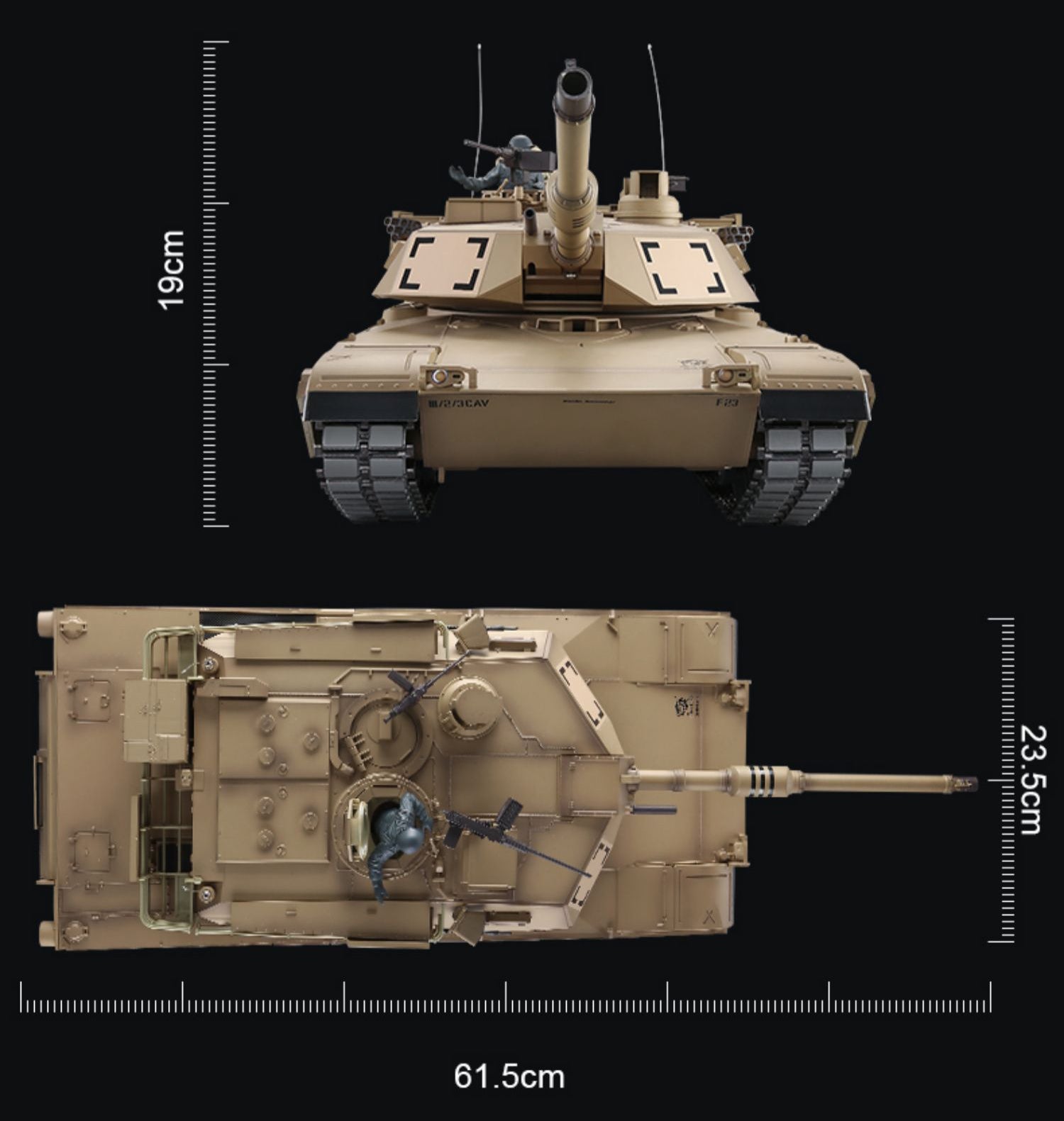 技適マーク取得】1/16 M1A2エイブラムス プロフェッショナル