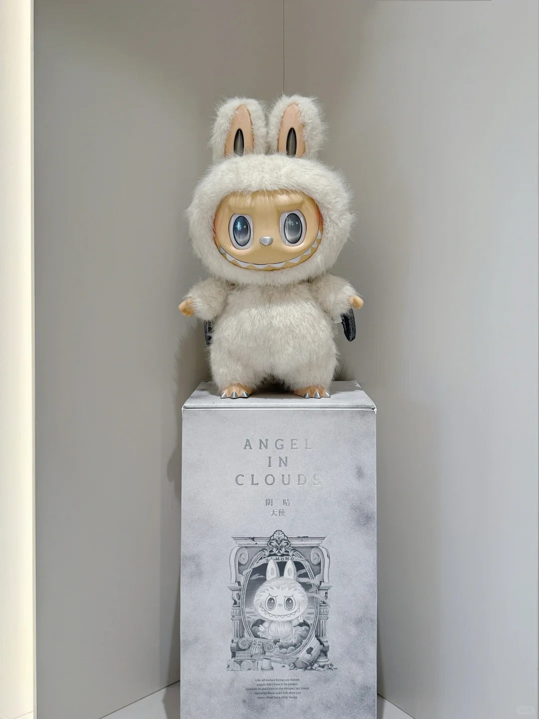 58cmLabubu Zimomo 雲属天使 ANGLE IN CLOUDジモモ AUTHENTIC POP MART