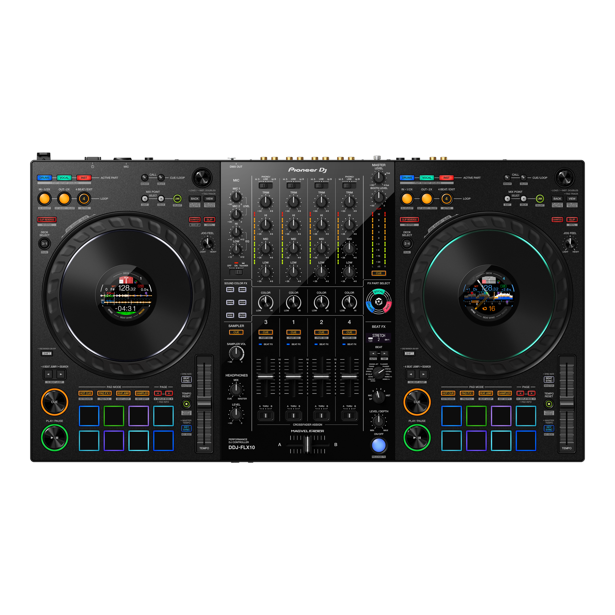 美品・動作確認済】Pioneer DJ DDJ-FLX4 PC接続可 即戦力 美品・