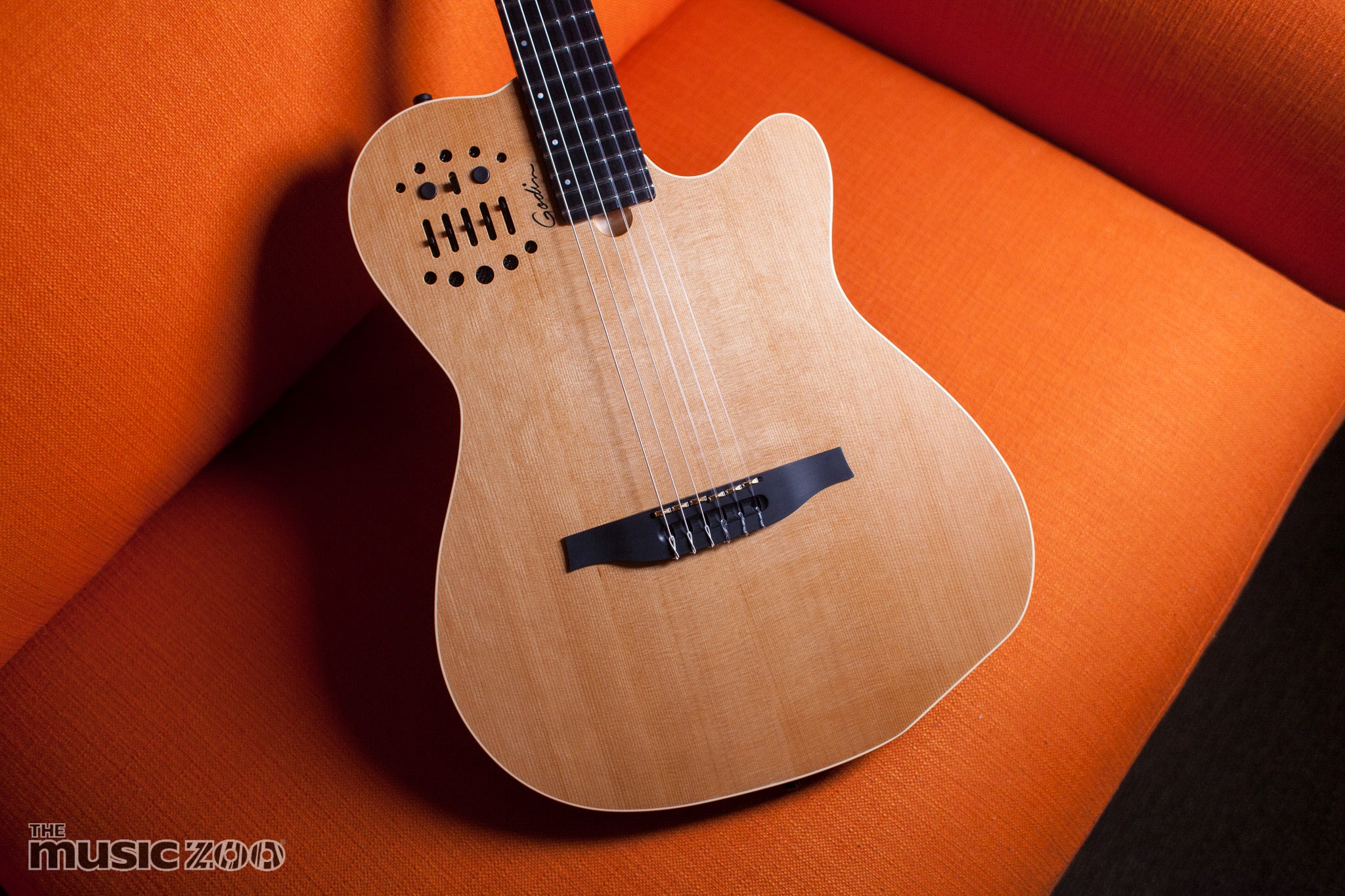 Godin ACS-SA Slim Nylon Acoustic-Electric Review & Demo! | The