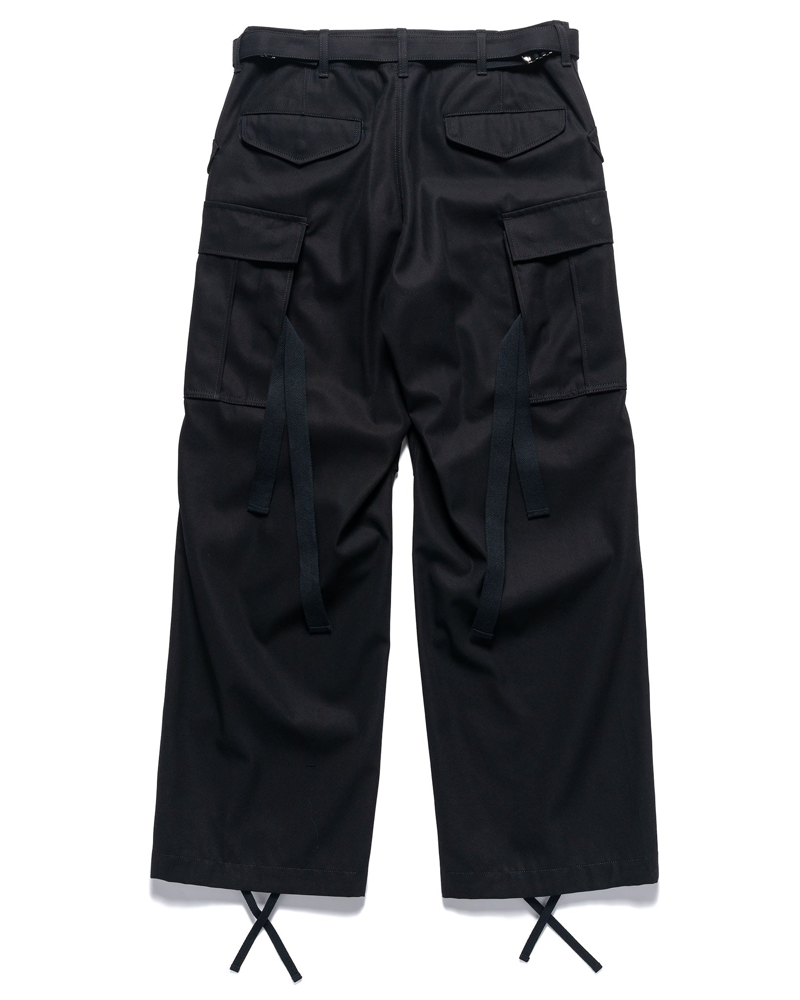 Sacai】Cotton Chino Pants black 1【25AW】 Cotton Chino Pants