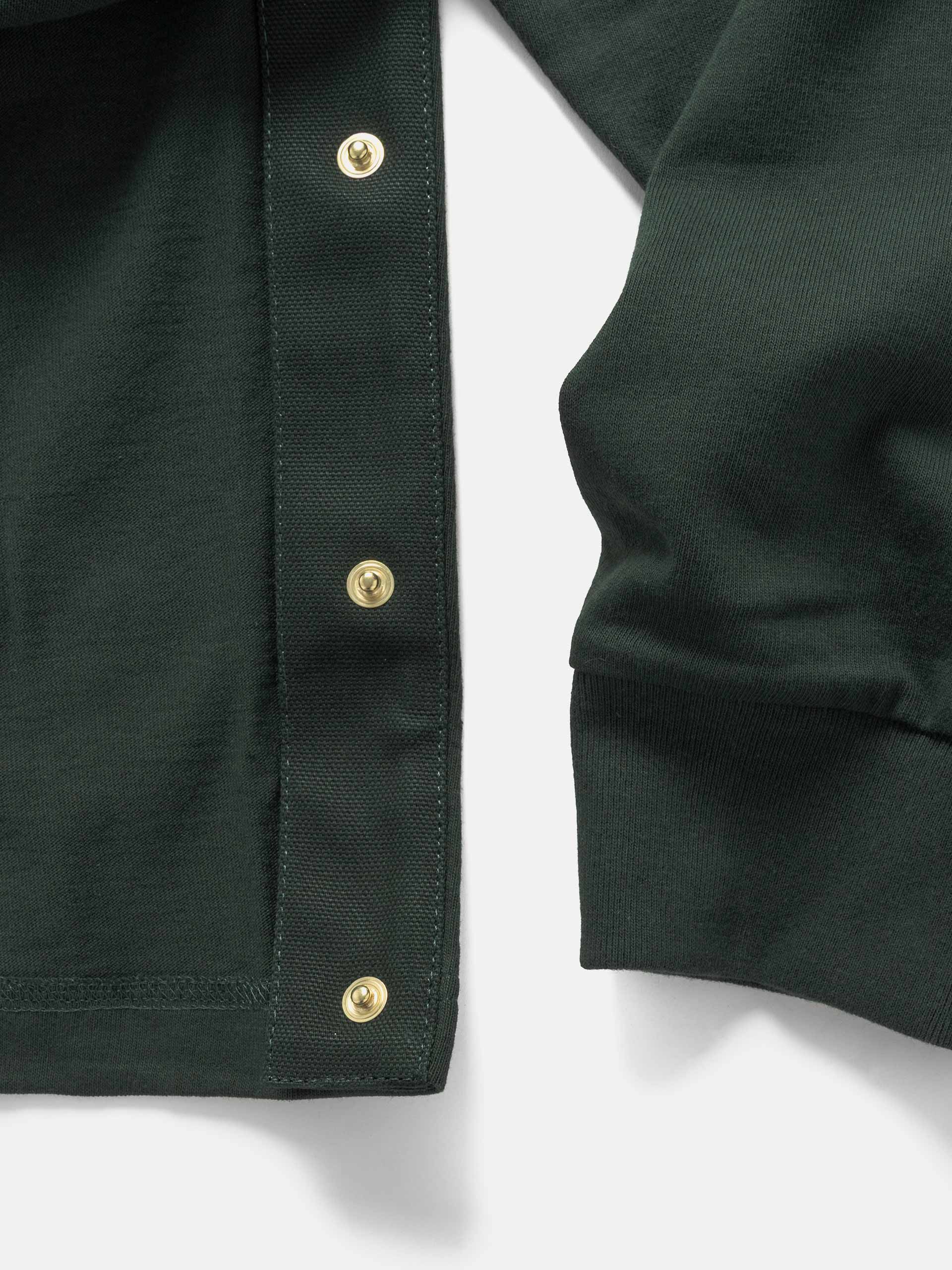 x Carhartt WIP Cotton Jersey L/S T-Shirt Green | HAVEN