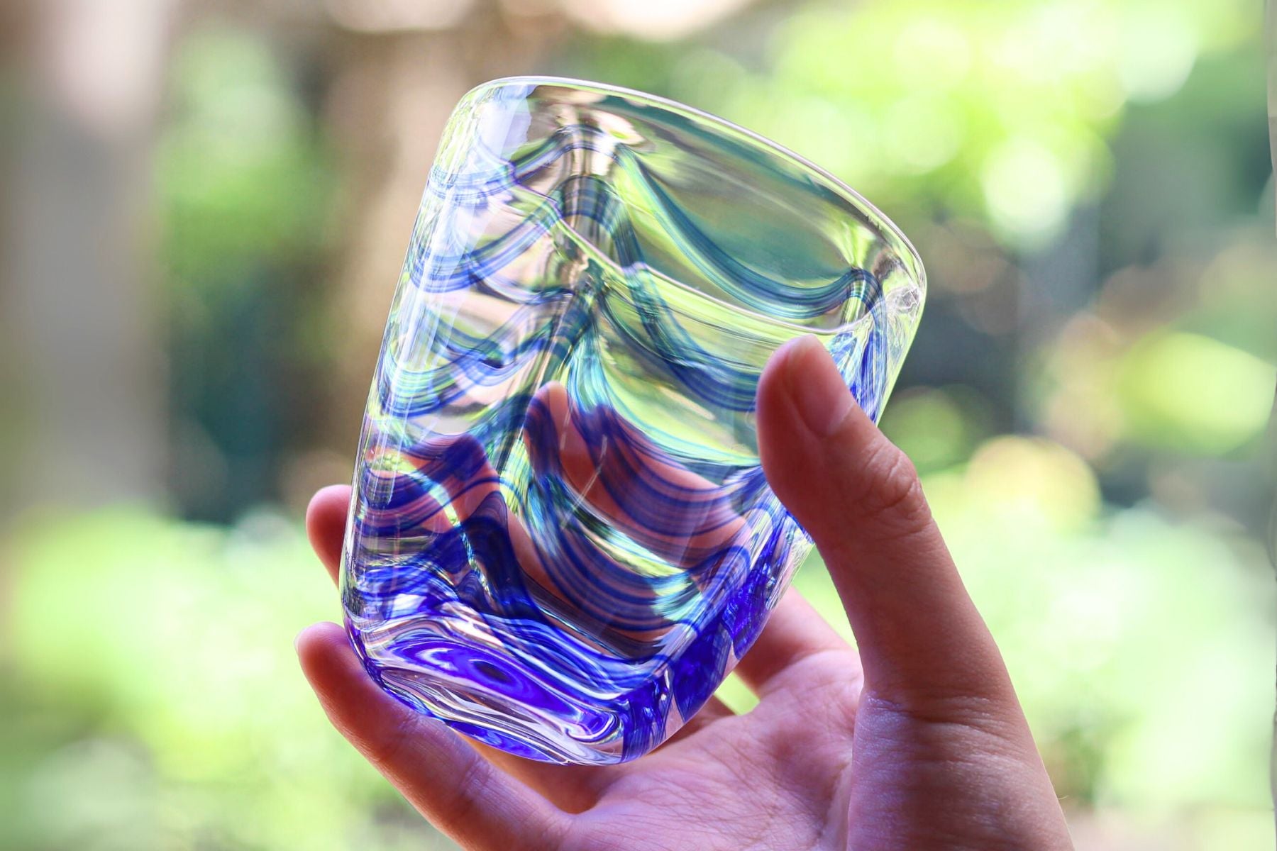 肥前びーどろ グラス | 波ロック | 副島硝子