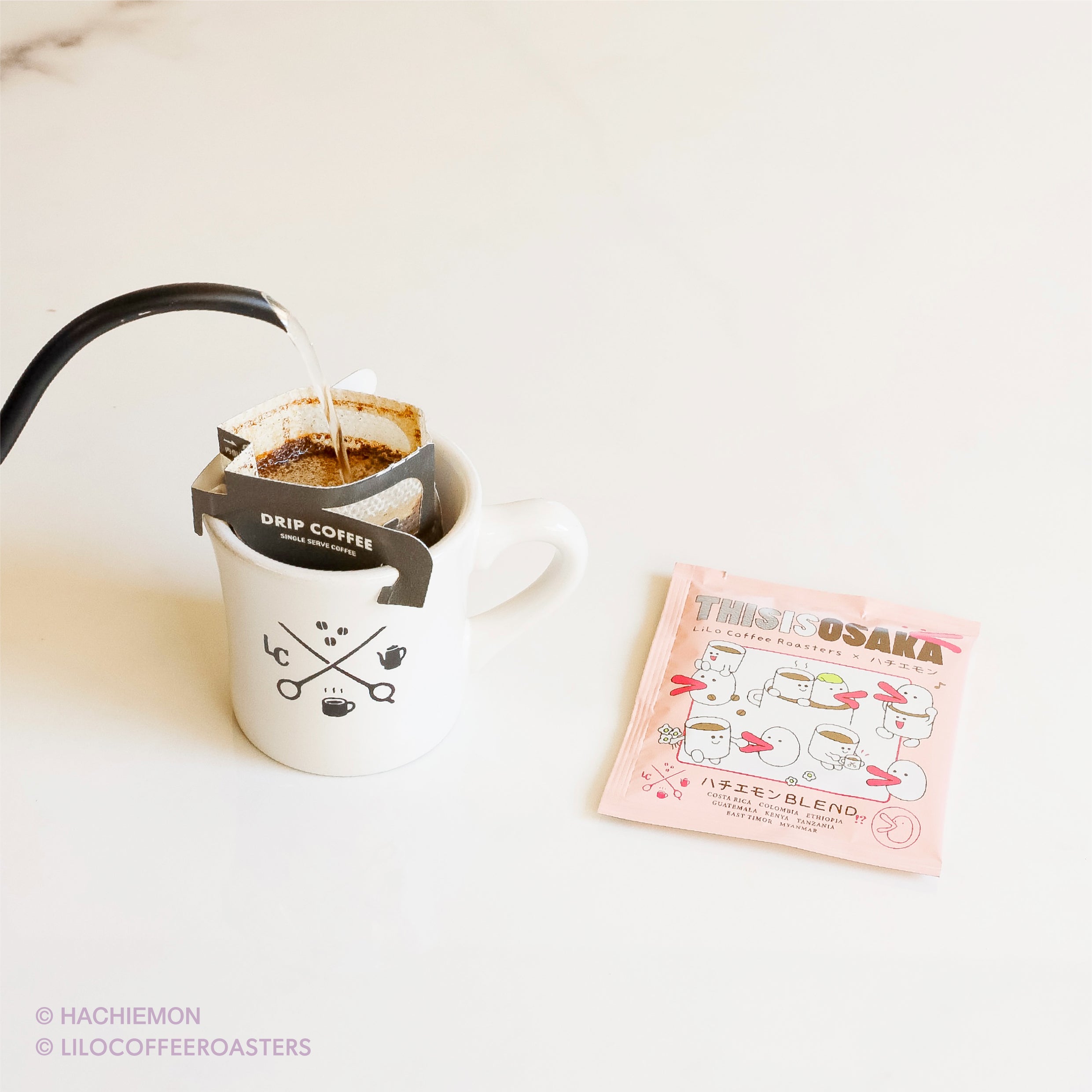 THISISOSAKA】HACHIEMON Blend Drip Bag 5p BOX – LiLoCoffeeRoasters
