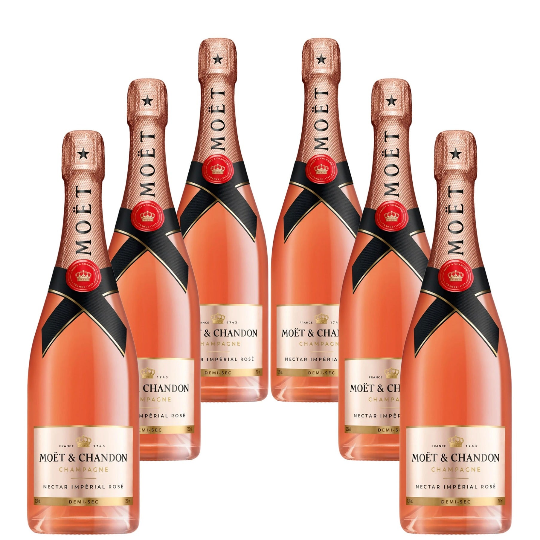 Moet & Chandon Nectar Imperial Rose 6x750ml | ShopSK