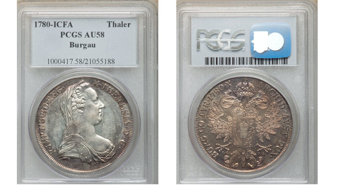 オーストリア帝国の実質的な女帝マリア・テレジアの1ターラー銀貨とは