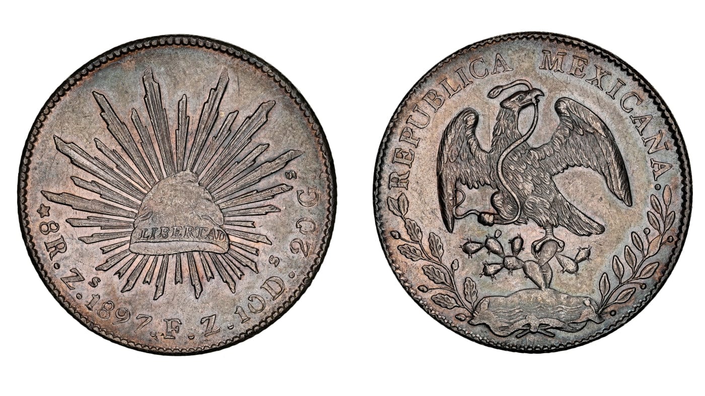 高品質の銀が特徴！コイン初心者にも手が届くメキシコ8リアル銀貨の