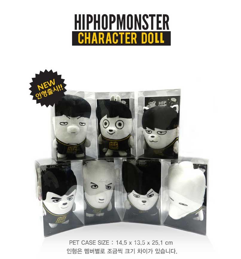 HIP HOP MONSTER ヒプモン ミニフィギュア 3種セット BTS 防弾少年団