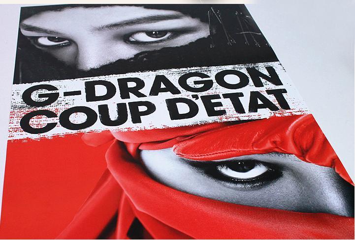 지드래곤 | GD | 2ND ALBUM [ COUP D'ETAT ] | POSTER ONLY - Music Plaza