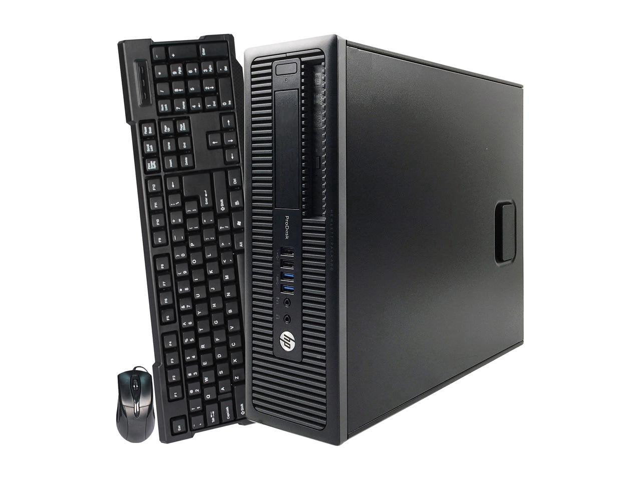 HP ProDesk 600 G1 SFF Computer - 3.40GHz Core i3 500GB HDD Windows