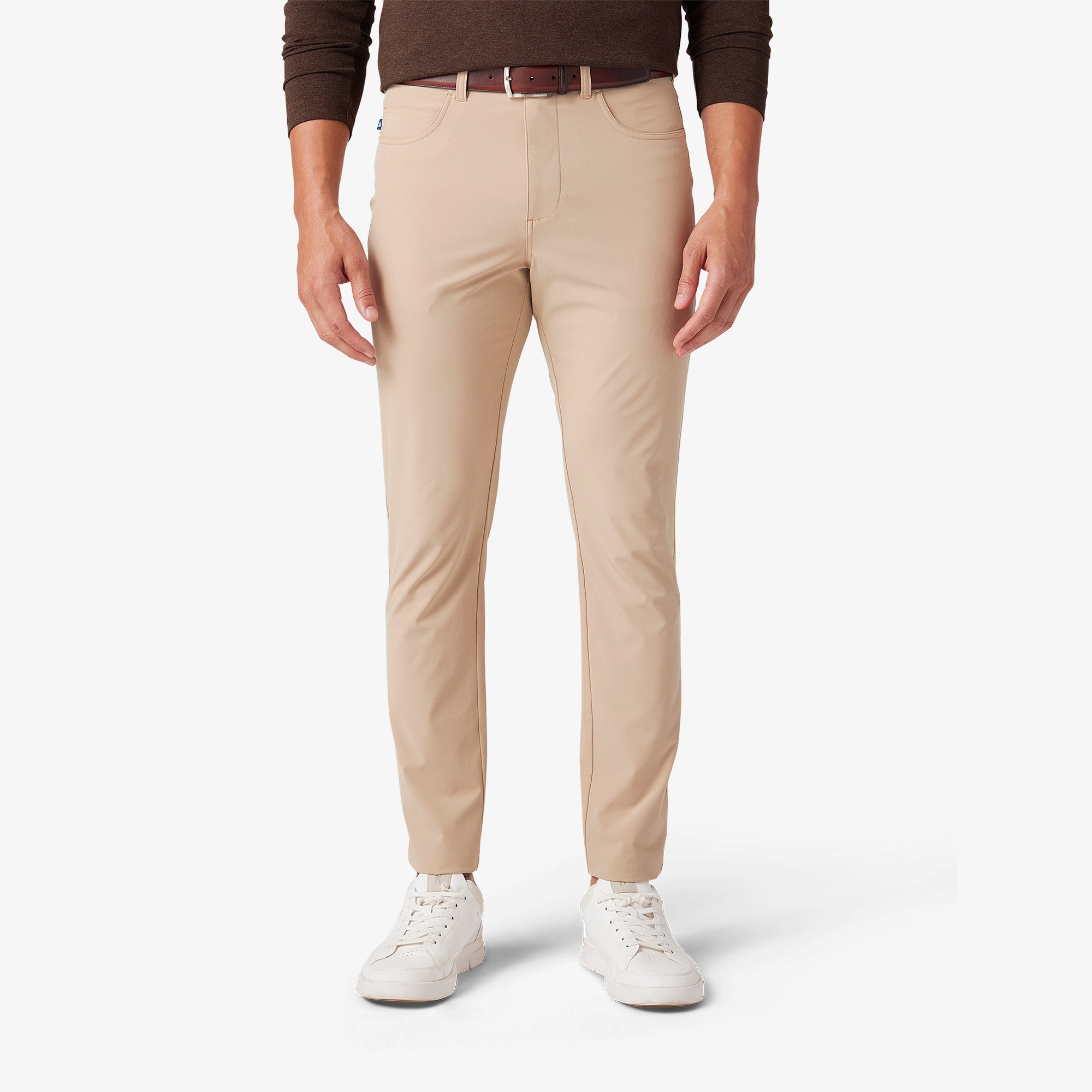 Helmsman 5 Pocket Pant - Hummus Solid | Mizzen+Main