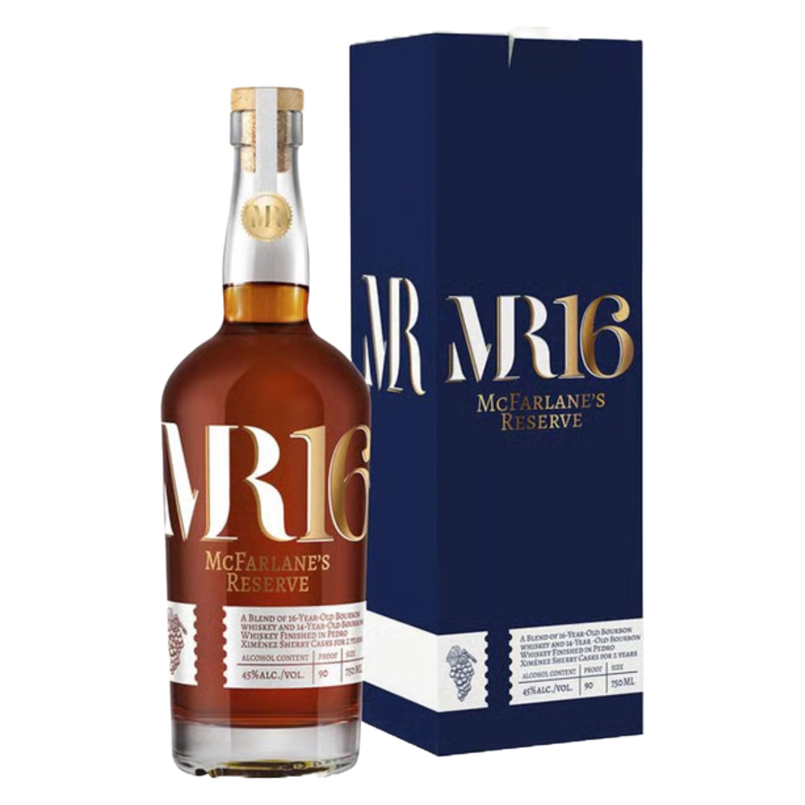 McFarlane's Reserve 16 Pedro Ximenez Cask Finish Bourbon – De Wine