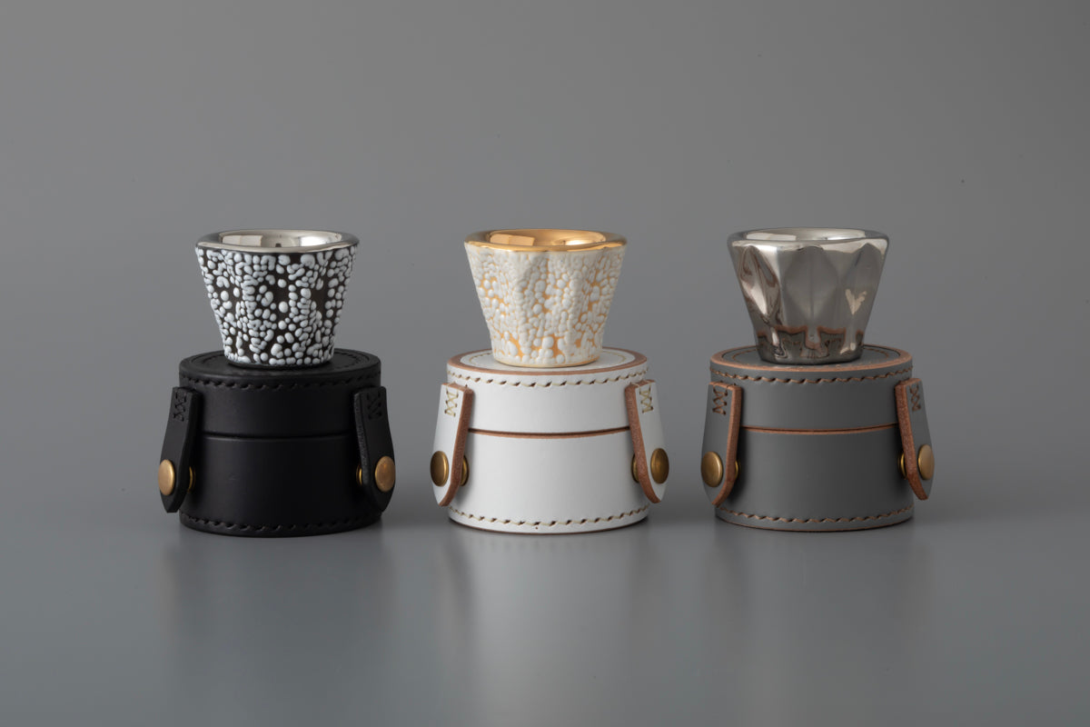 辰巳蒸留所 × 今村能章 / ALCHEMIAE 琉 New Moon GIN × S-presso Cup