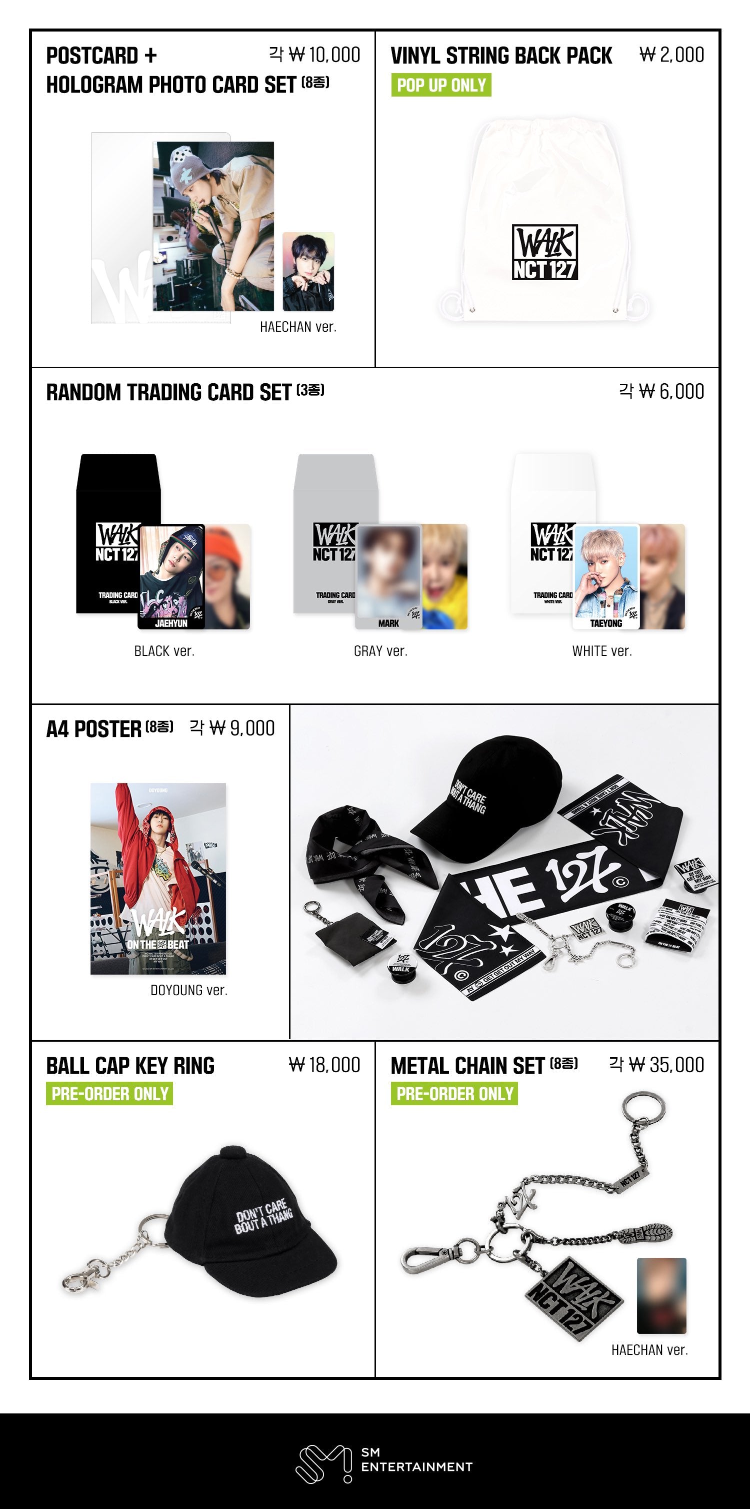 NCT] NCT 127 : Walk : Pop Up Store MD – krmerch