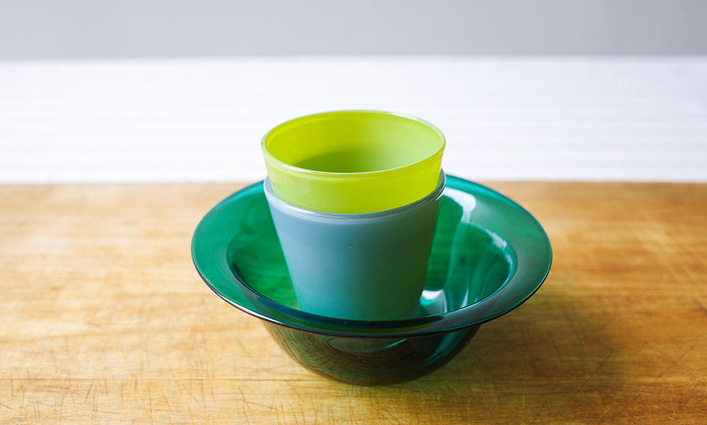 日常の美しい色をガラスに映す ガラス作家・黒川登紀子さん