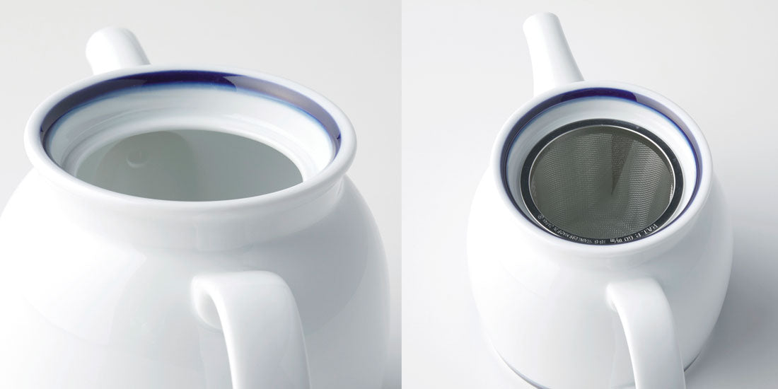 ボールド ポット ブルーライン | 白山陶器直営オンラインストア