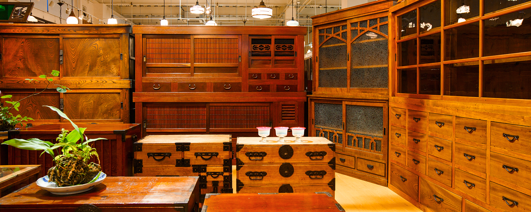 レトロ家具 本棚 古道具 和家具 アンティーク ヴィンテージ 昭和レトロ