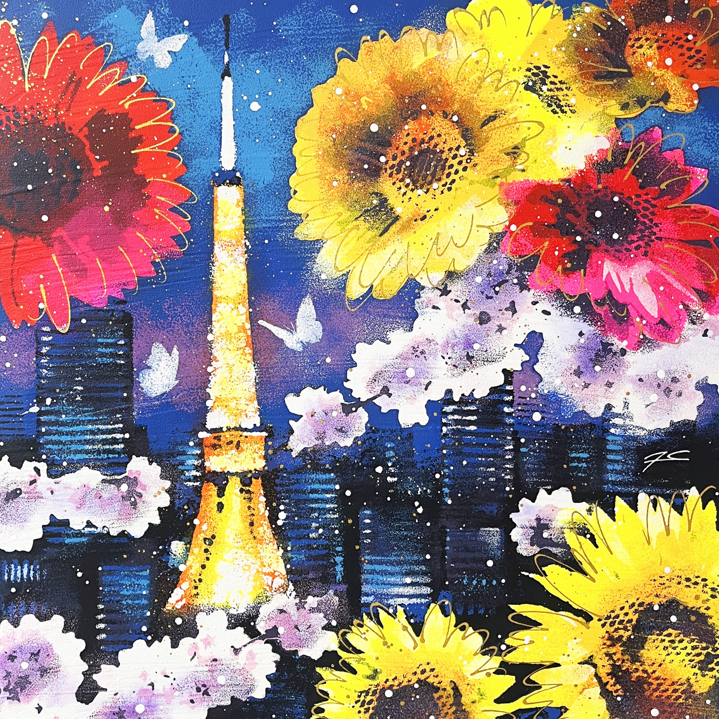 希少】さとうたけし氏 ローラーアート サイン有り ペイントローラー