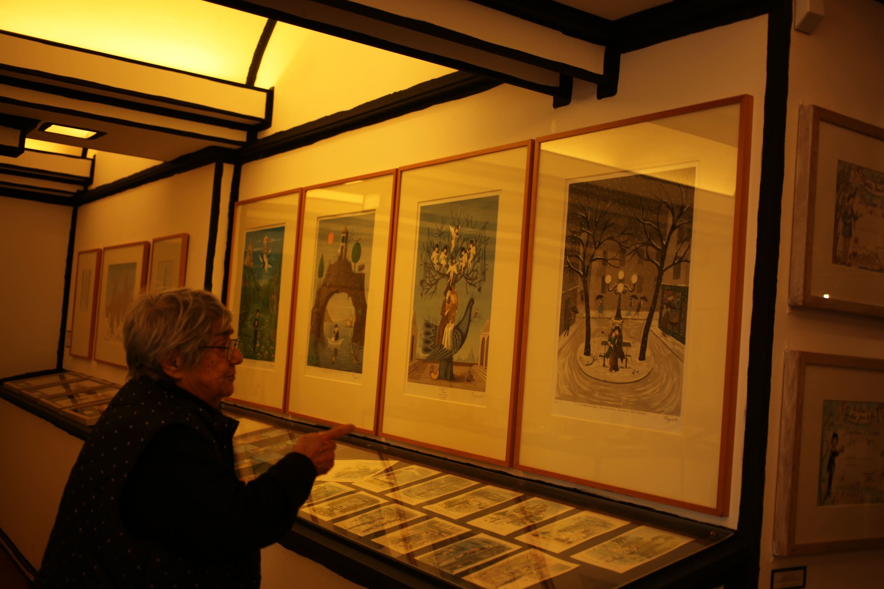 レイモン・ペイネ【春の訪れ】 オリジナルリトラフ版画 作家自筆サイン