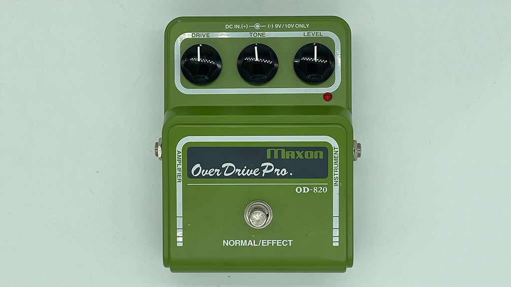 Maxon OD-820 オーバードライブペダル OD820 Overdrive Pro