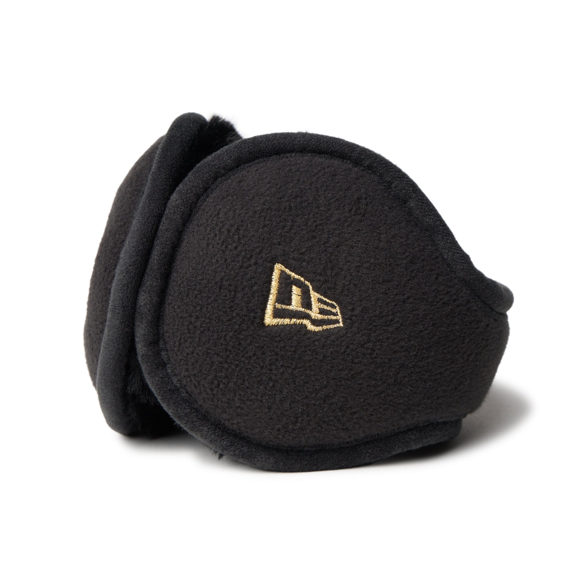 イヤーマフ フリース フラッグロゴ ブラック/ホワイト | ニューエラ