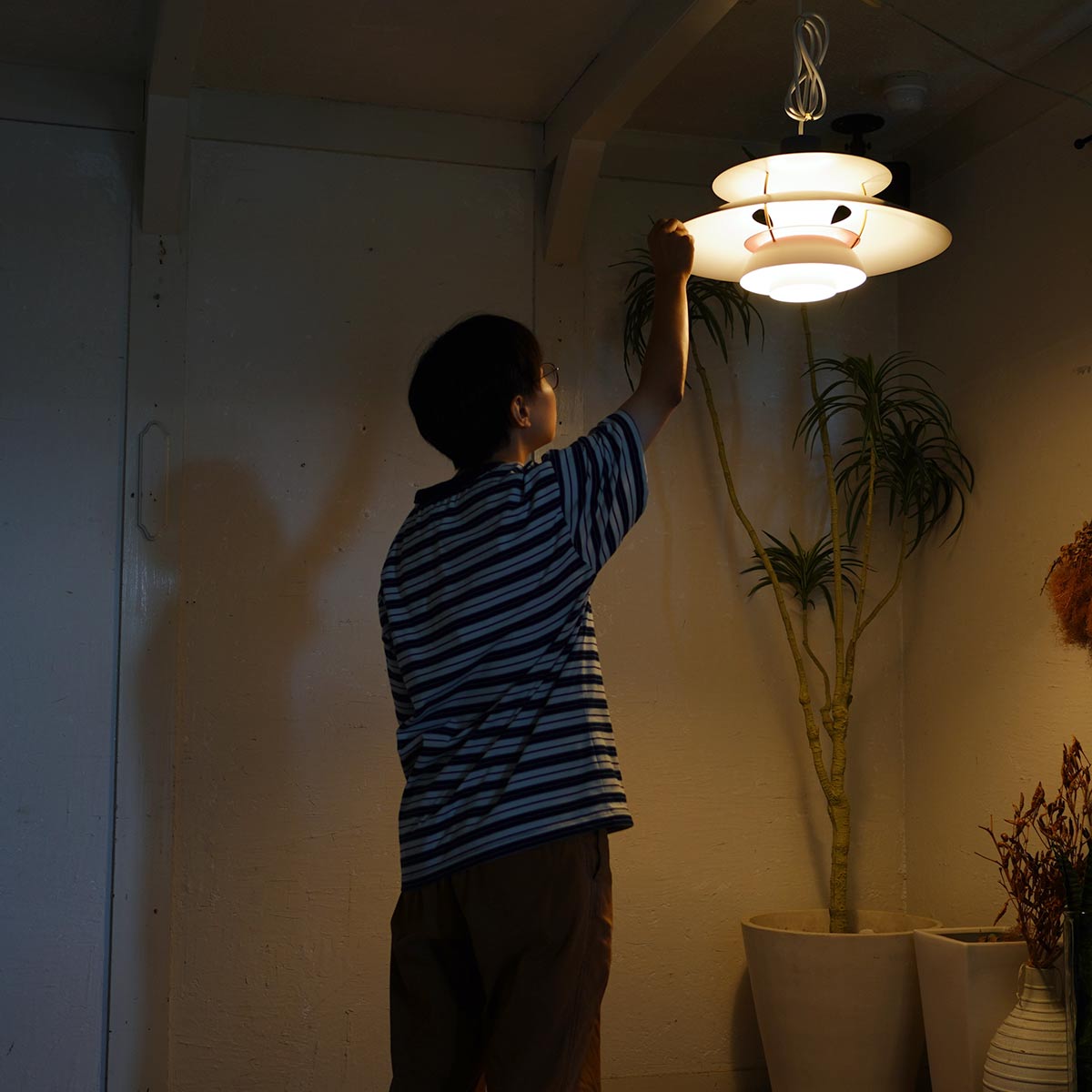 ルイスポールセン / Louis Poulsen PH5 パープル×ピンク ポール