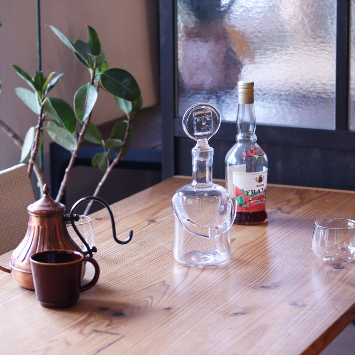 an01 Erik Hoglund エリックホグラン 人型デカンタ 透明 ボダ an01