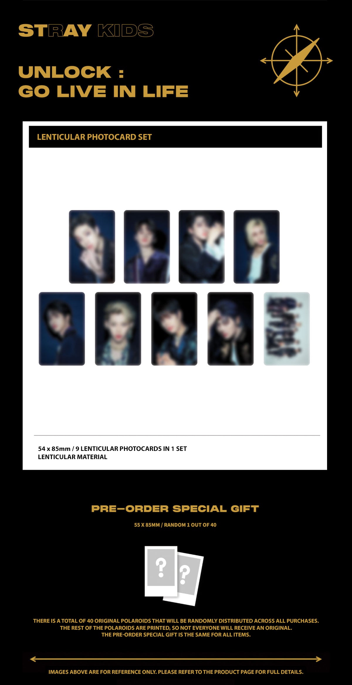 Stray Kids Unlock: Go Live in Life Official Merchandise