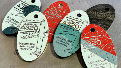 Custom Air Canada® A320 - C-FTJO – MotoArt PlaneTags