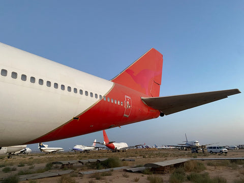 カンタス航空 Airlinertags B747-300 誕生日番号0428 Herpa Wings 747