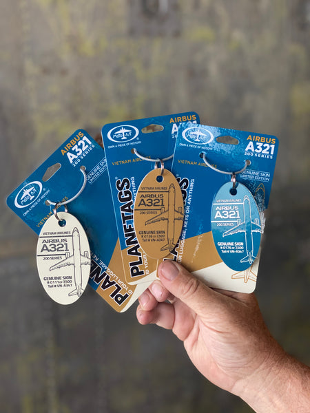 ベトナム航空 Planetags A321-200 ロゴカット ベトナム航空 Planetags