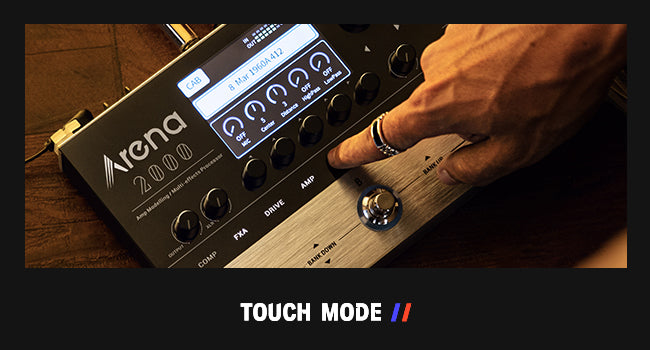 Arena 2000 Multi-Effect Guitar Pedal AMP Modeling Processor Donner