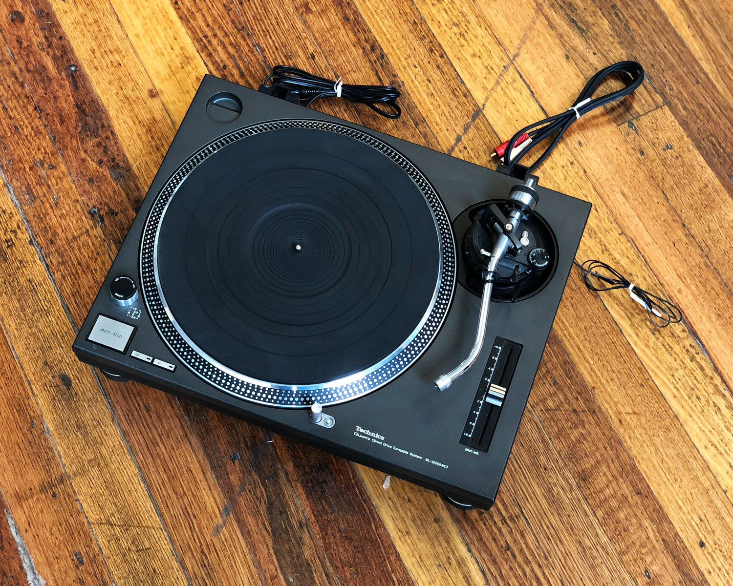 Technics SL-1200 MK3 ターンテーブル 針付き Technics sl-1200 mk3
