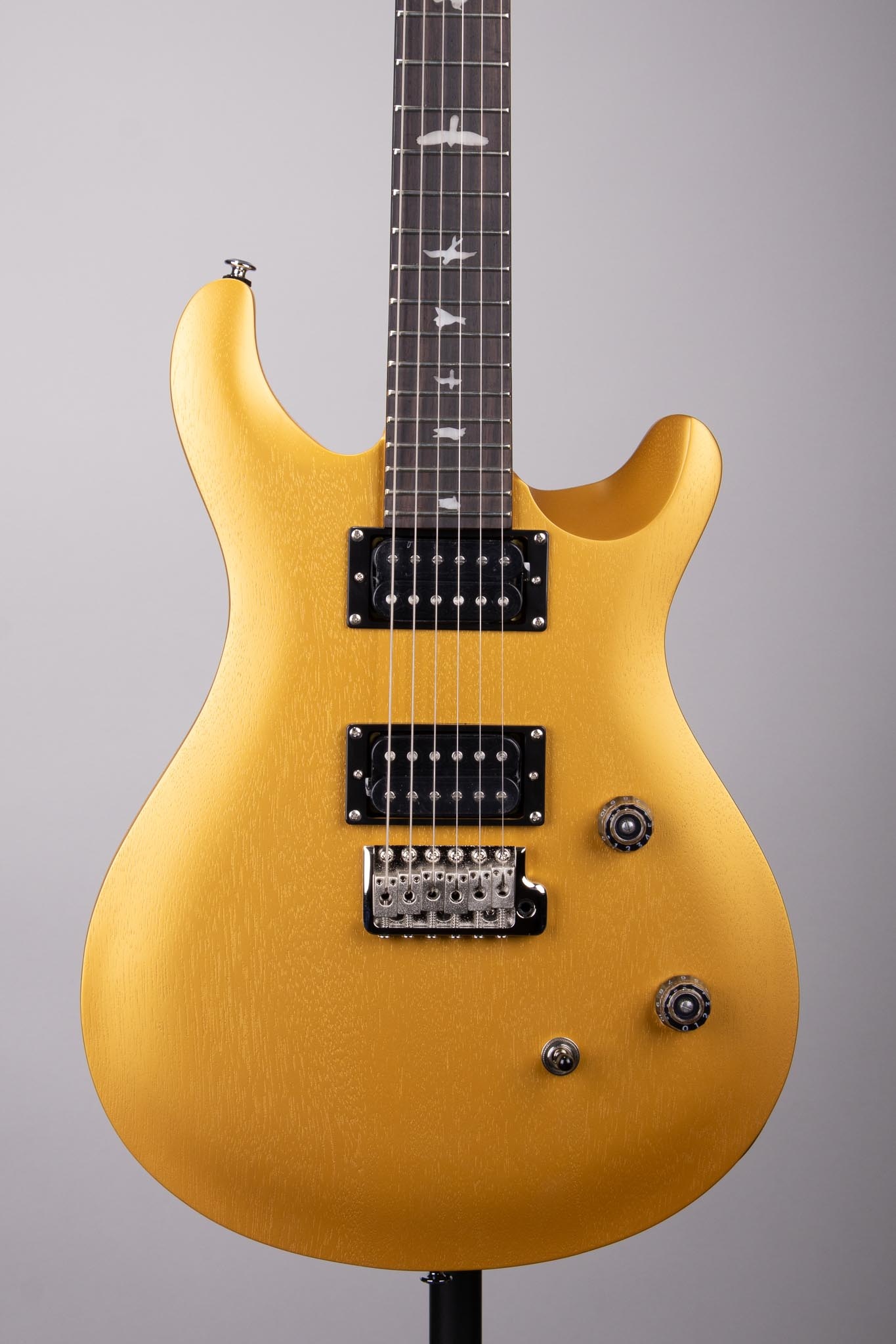 PRS SE CE 24 Standard Satin Electric Guitar - Metallic Gold Satin