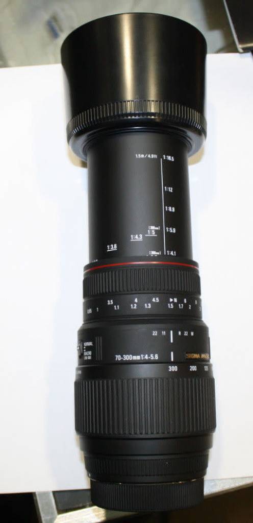Sigma 70-300mm 4-5.6 APO DG for Sony (DISP) - Camera Concepts