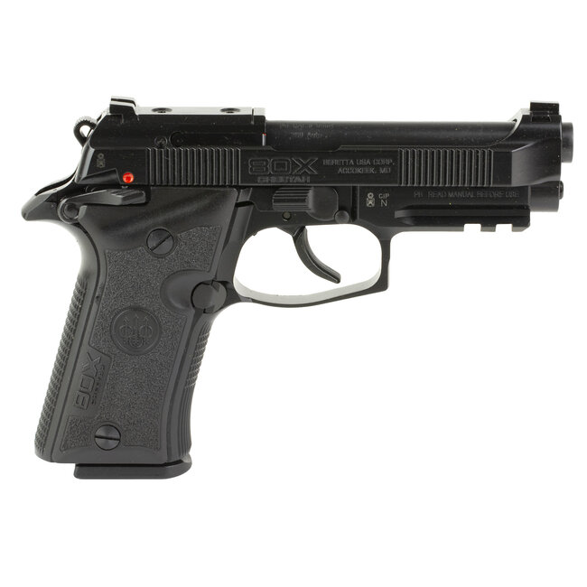 Beretta 80X Cheetah Pistol: Modern .380 with Vertec Grip & Optics